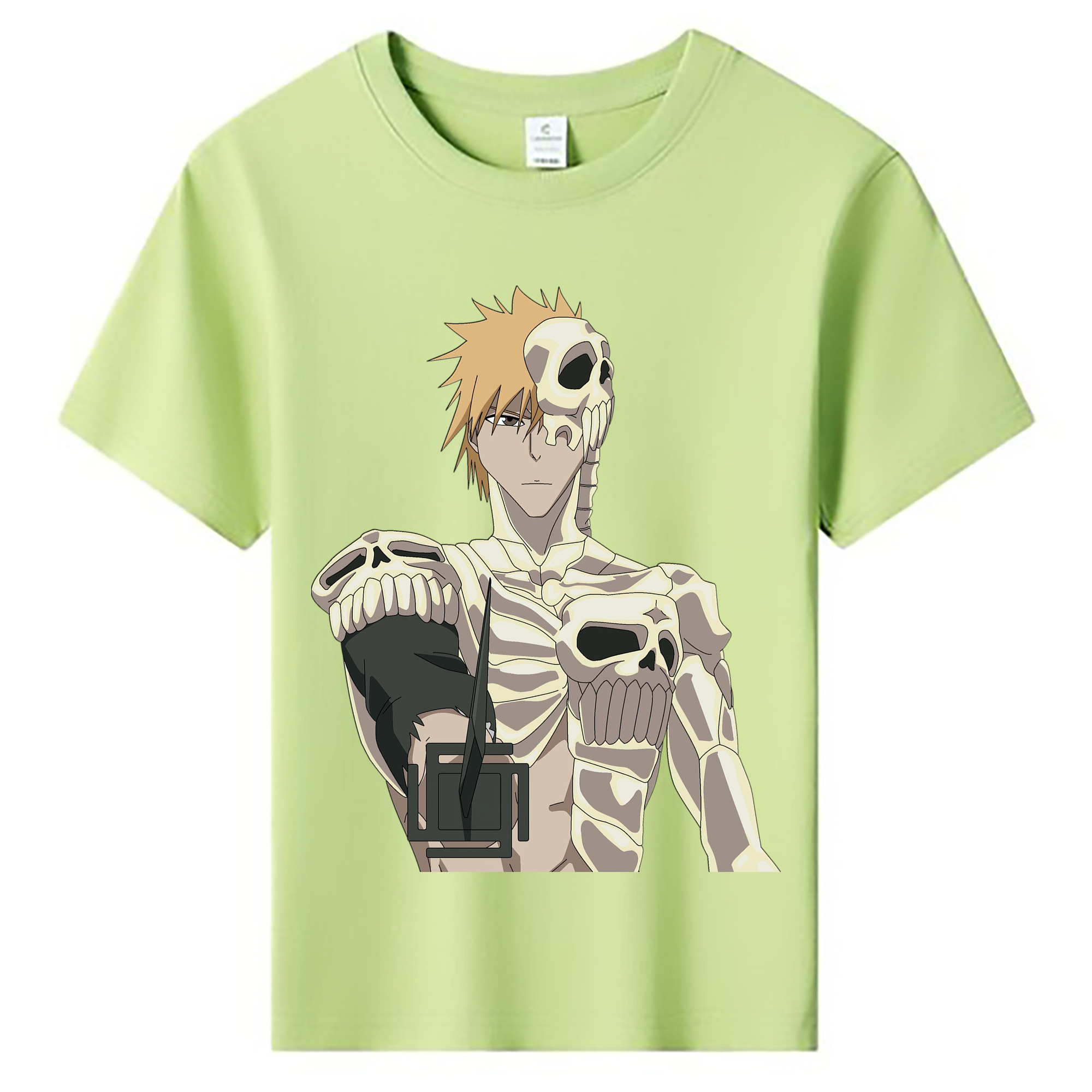 （画像用） ブリーチ 黒崎一護（くろさき いちご）BLEACH Kurosaki Ichigo 綿100％キッズTシャツ（フロントプリント）
